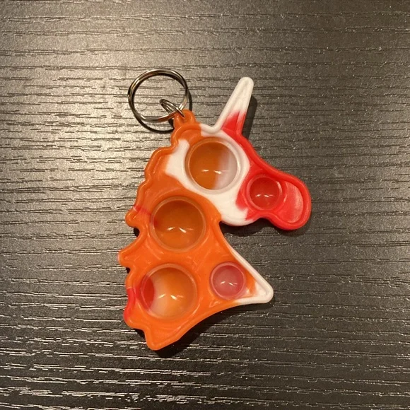 Pop-Its Set of 4 includes Glow In Dark Dinosaur New Kids Sensory Autism Fidget - Picture 8 of 8